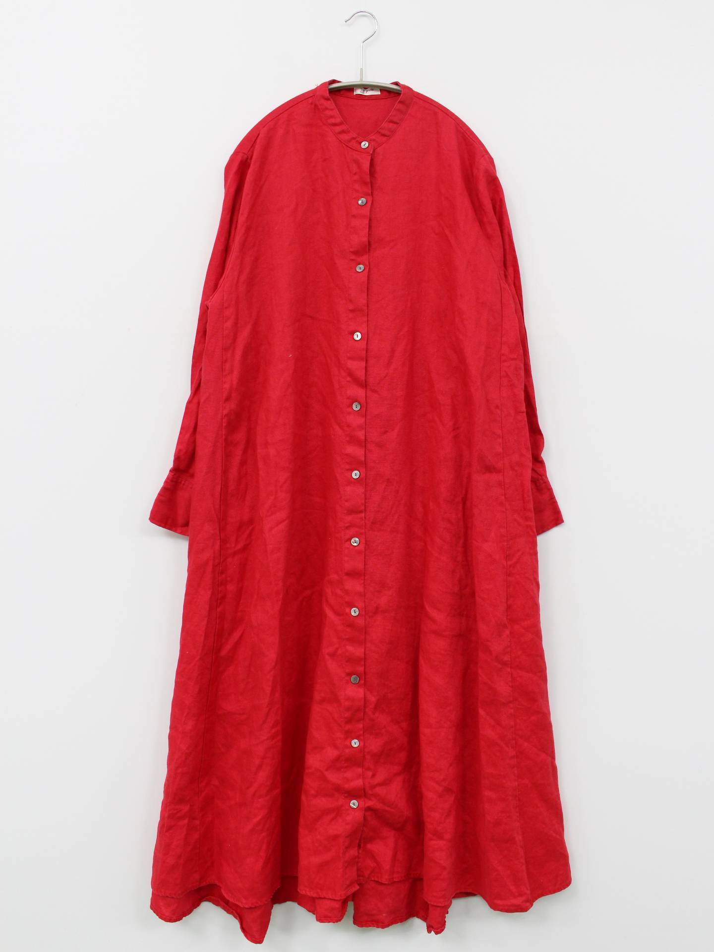 シャツワンピース