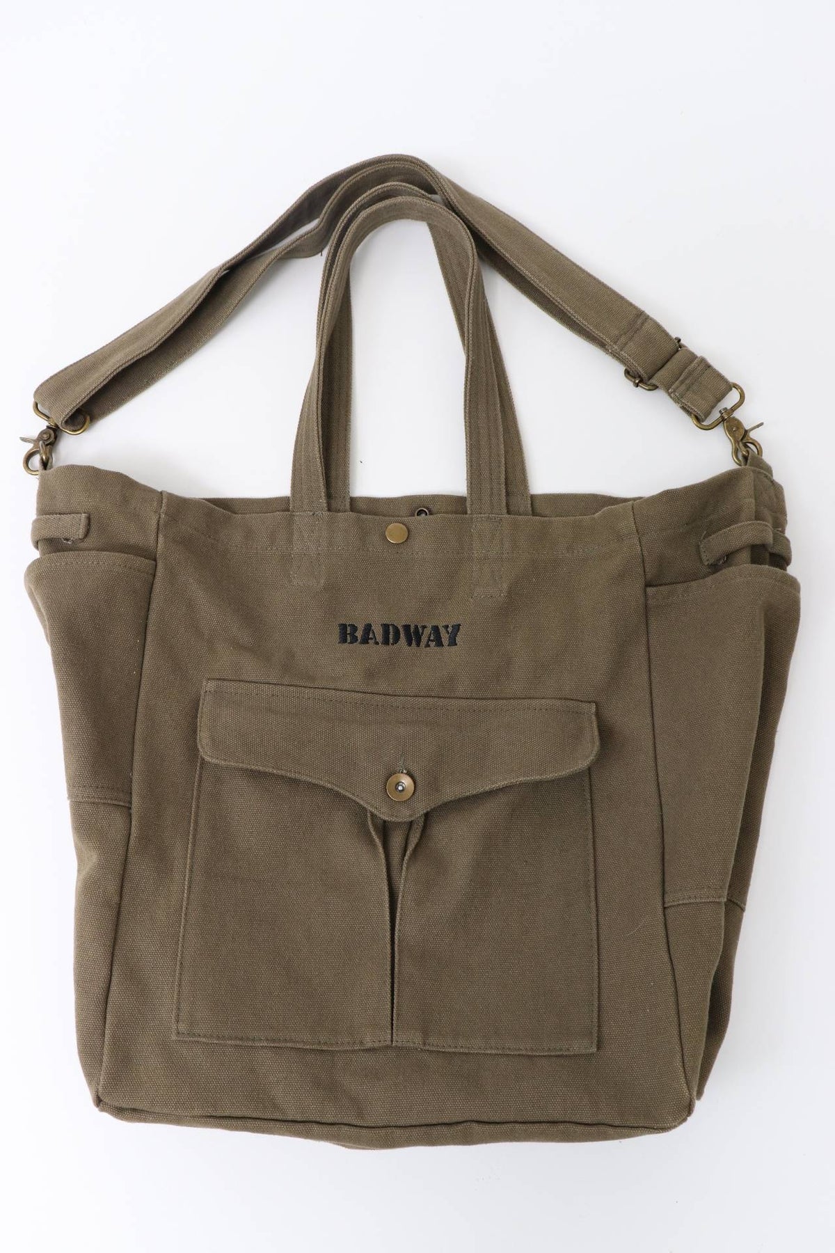 BADWAY/バッドウェイ】トートバッグ 不明 Badwayメッセンジャーバッグ 