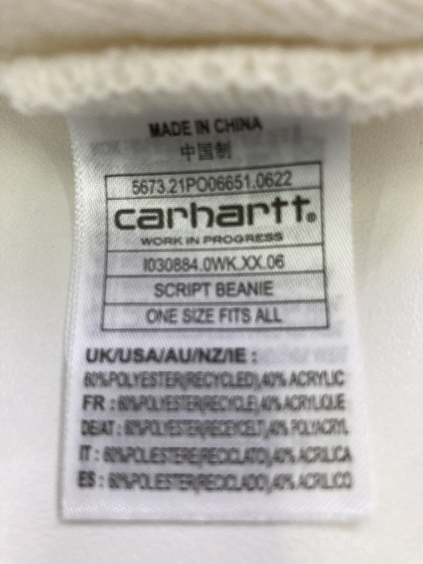 ニットキャップ/ビーニー